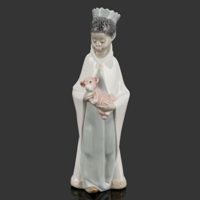 купить Статуэтка "Мальчик с мишкой", автор Juan Huerta, фарфор, роспись, Lladro, фарфор, роспись, Lladro, Испания, 1990-2002 гг.
