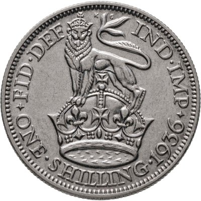 купить Великобритания 1 шиллинг (shilling) 1936