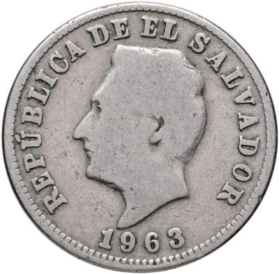 купить Сальвадор 5 сентаво (centavos) 1963