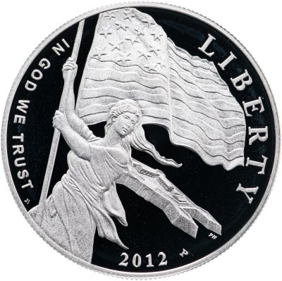 купить США 1 доллар 2012 "200 лет гимну США"