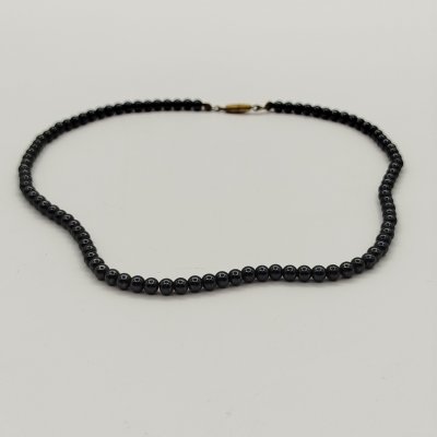 купить Бусы с бусинами круглой формы, гематит, металл, СССР, 1980-2000 гг.