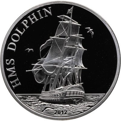 купить Токелау 5 долларов 2012 «Корабль HMS Dolphin»