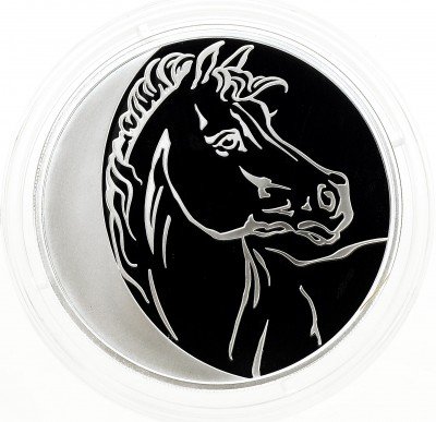 Купить 3 рубля 2014 ММД "Лунный календарь - год Лошади"