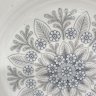 Купить Блюдо сервировочное с растительным декором, фарфор, деколь, золочение, Минский фарфорово-фаянсовый завод, СССР, 1983-1991 гг.