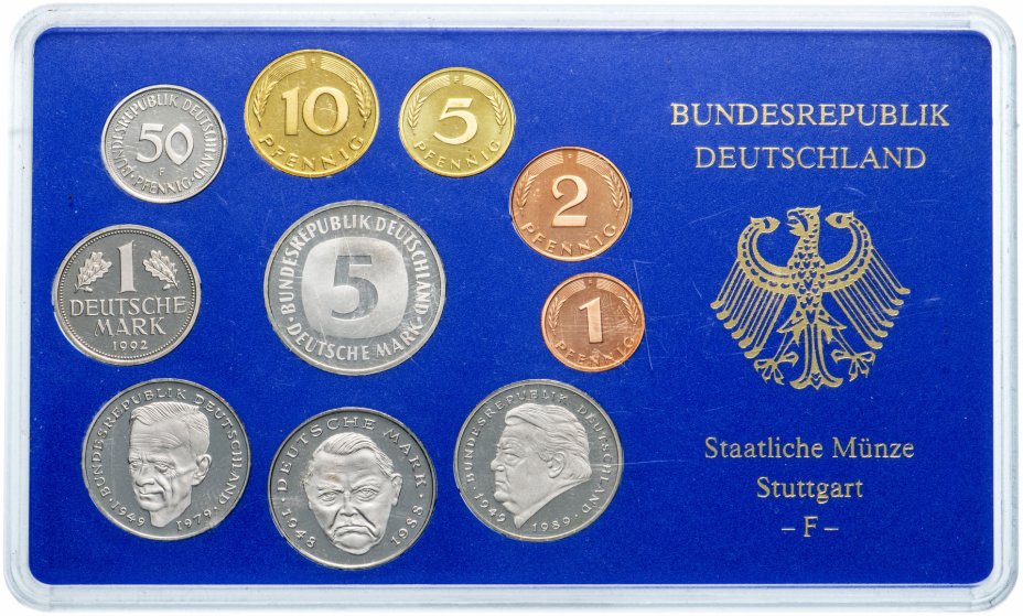 купить Германия набор из 10 монет 1992