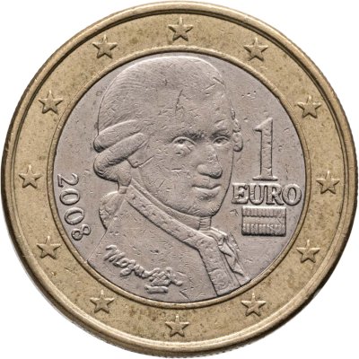 купить Австрия 1 евро 2008