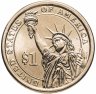 Купить США 1 доллар 2016  "37-й президент США - Ричард Никсон", знак монетного двора Р - Филадельфия
