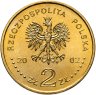 Купить Польша 2 злотых 2002 "Польские Короли - Август II Сильный"
