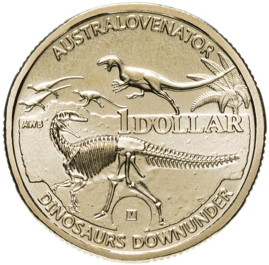 Монета австралия 1 доллар. Австралия 1 доллар 2022г динозавр - австраловенатор. Австралия 1 доллар 2022. Австралийские динозавры. Монета Австралия 1 доллар 2016 год.