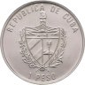Купить Куба 1 песо (peso) 1994 "Карибская фауна - Манта (скат)"