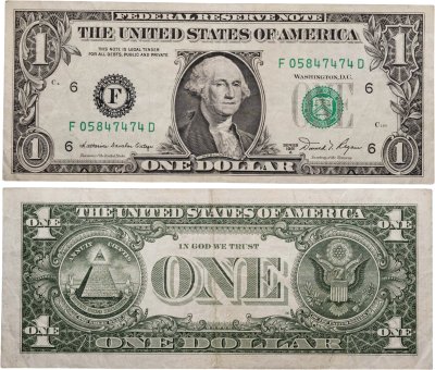 купить США 1 доллар 1981А года (Pick 468b) F-Атланта