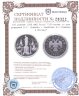 Купить 100 рублей 1999 ММД Proof "200-летие со дня рождения А.С. Пушкина - памятник А.С.Пушкину в Москве"