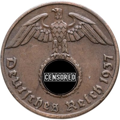 купить Германия (Третий рейх) 1 рейхспфенниг (reichspfennig) 1937 A
