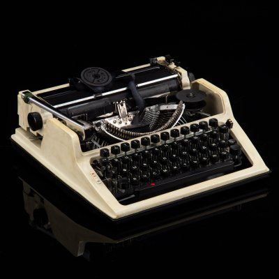 купить Машинка печатная "Любава ПП-215-01" в футляре, металл, пластик, Рязанский завод счётно-аналитических машин, Россия, 1984 г.