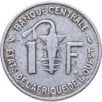 купить Западная Африка (BCEAO) 1 франк (franc) 1972