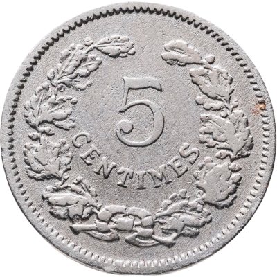 купить Люксембург 5 сантимов (centimes) 1901