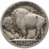 Купить США 5 центов (cents) 1919  Buffalo Nickel (буффало) без знака монетного двора