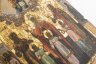 Купить Икона «Вера, Надежда, Любовь и мать их София» с предстоящими Ангелом Хранителем и Преподобными Никоном Радонежским, дерево, темпера, золочение, Российская империя, 1850-1880 гг.