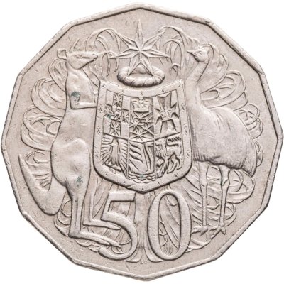 купить Австралия 50 центов (cents) 1979