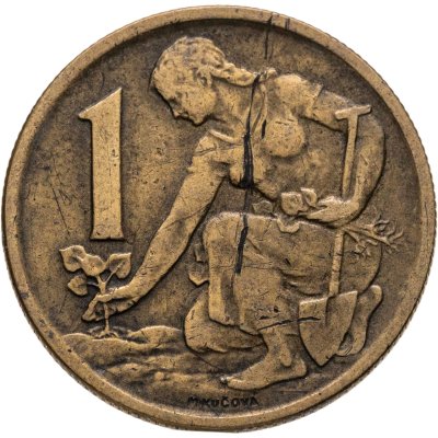купить Чехословакия 1 крона (koruna) 1962