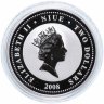 Купить Ниуэ 2 доллара (dollars) 2008 "Старые советские автомобили - ГАЗ-21 Волга"