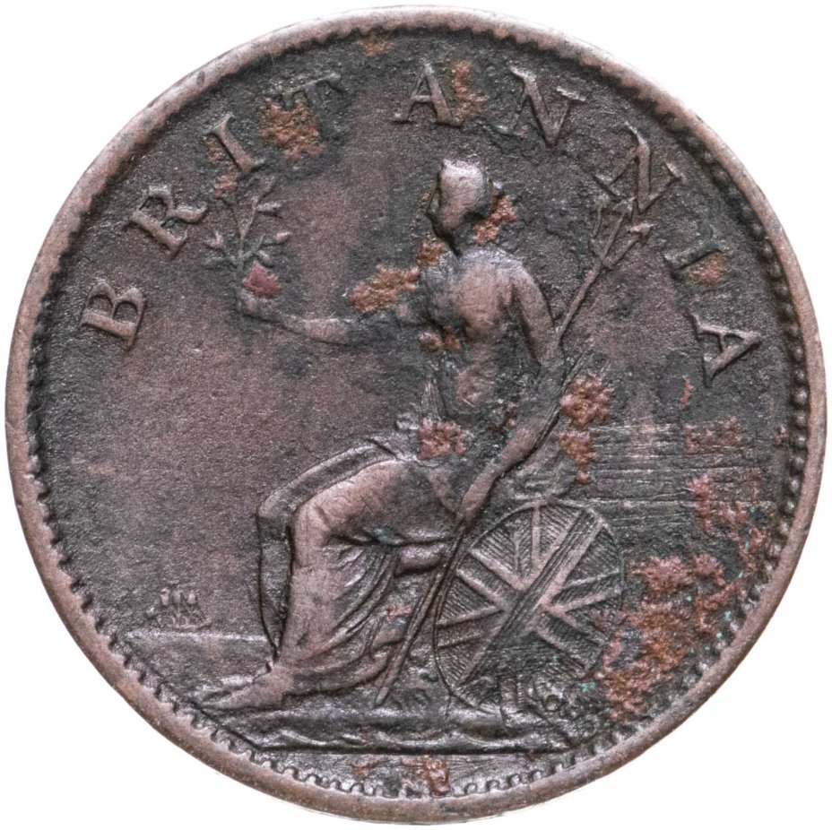 купить Великобритания 1 фартинг 1806