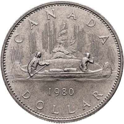 купить Канада 1 доллар (dollar) 1980