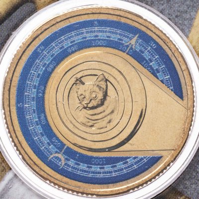 купить Австралия 1 доллар 2015 "Герои большие и маленькие - корабельный кот"