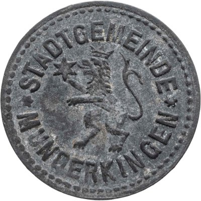 купить Германия "Мундеркинген" 10 пфеннигов 1918 нотгельд