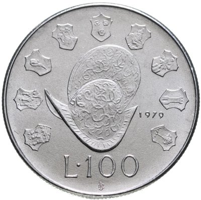 купить Сан-Марино 100 лир 1979 Институциональные органы