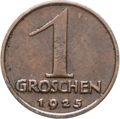 купить Австрия 1 грош (grosz) 1925