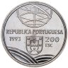 Купить Португалия 200 эскудо (escudos) 1993  Спрингальд - механическое устройство артиллерии