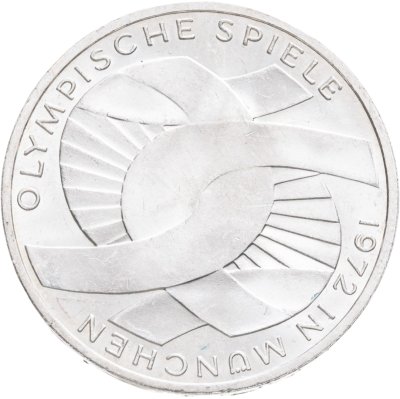 купить Германия 10 марок 1972 XX летние Олимпийские Игры, Мюнхен 1972 - Узел
