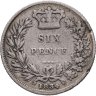 Купить Великобритания 6 пенсов (pence) 1834