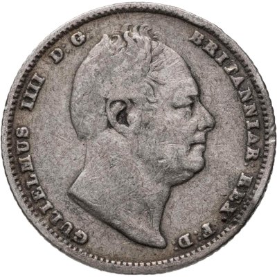 купить Великобритания 6 пенсов (pence) 1834
