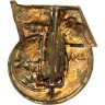 Купить Знак СССР "Советский спутник земли" латунь, булавка, ЛМД, 1958