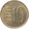 Купить Южная Корея 10 вон (won) 1982