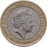 Купить Великобритания 2 фунта (pounds) 2015 "800 лет Великой хартии вольностей"