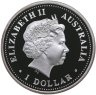Купить Австралия 1 доллар 2004 Proof "Станция Моусен - Императорский пингвин - Антарктические Территории" в футляре с сертификатом