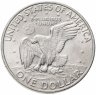 Купить США 1 доллар 1972 "Эйзенхауэр" без знака монетного двора