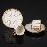 Купить Набор из двух кофейных пар, фирма "Raynaud & Cie" (Limoges), фарфор, золочение, Франция, 1920-1940 гг.