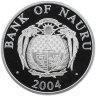 Купить Науру 10 долларов 2004 монета-трансформер с позолотой Proof "Княжеский дворец в Монако - Памятники архитектуры Европы"