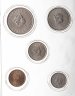 Купить Бруней набор 5 монет 1974 (официальный буклет, Mint set)