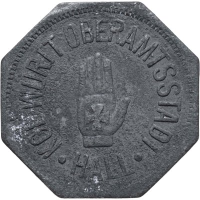 купить Германия "Швебиш-Халль" 10 пфеннигов 1917 нотгельд
