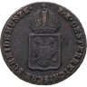 Купить Австрия 1/2 крейцера (kreuzer) 1816, знак монетного двора "А" - Вена