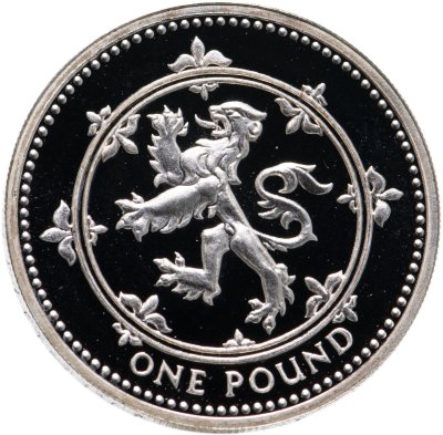купить Великобритания 1 фунт (pound) 1999