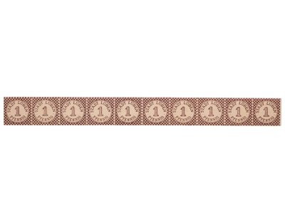 купить Германия 1 пфенниг нотгельды 1 квартблок из 10 марок