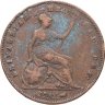 Купить Великобритания 1 пенни (penny) 1854