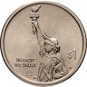 Купить США 1 доллар 2025 D Американские инновации - Спейс шаттл (Флорида)