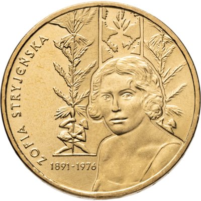купить Польша 2 злотых 2011 "Художники Польши 19-20 века - София Стриженска"